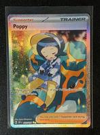 Poppy Secret Rare - Obsidian Flames, Ophalen of Verzenden, Zo goed als nieuw, Losse kaart, Foil