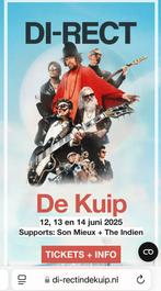 Di-rect in de Kuip vrijdag 13 juni 2x veldplaats, Tickets en Kaartjes, Twee personen, Juni, Hard Rock of Metal