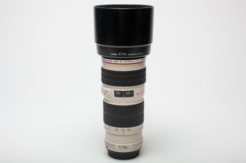 Canon EF 70-200 F4 L USM + zonnekap + UV-filter beschikbaar voor biedingen