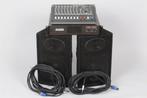 PA set Speakers, mixer, versterker en kabels, Muziek en Instrumenten, Versterkers | Keyboard, Monitor en PA, Ophalen, Gebruikt
