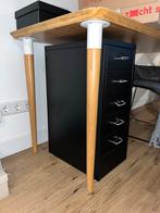 Ikea Helmer ladekast - Zwart, Huis en Inrichting, Minder dan 50 cm, Gebruikt, Ophalen of Verzenden, Minder dan 100 cm