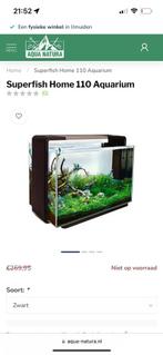 Superfish home aquarium 110L compleet l nummerd algeneter, Dieren en Toebehoren, Vissen | Aquaria en Toebehoren, Ophalen of Verzenden