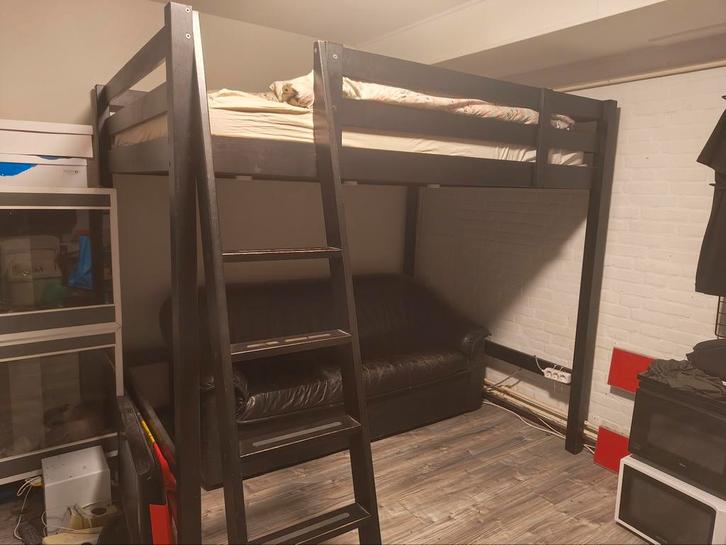 Verlaagde Stora Twijfelaar Hoogslaper - 35cm ingekort, Huis en Inrichting, Slaapkamer | Stapelbedden en Hoogslapers, Gebruikt