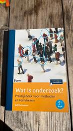Nel Verhoeven - Wat is onderzoek?, Sociale wetenschap, Ophalen of Verzenden, Zo goed als nieuw, Nel Verhoeven