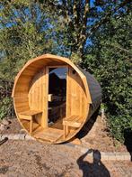 Uw Eigen Barrel sauna,Gemonteerd op Locatie, Ophalen of Verzenden, Nieuw, Fins of Traditioneel, Complete sauna