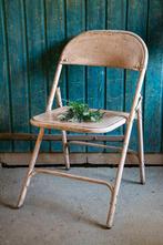 Twee roze klapstoelen, Huis en Inrichting, Stoelen, Twee, Overige kleuren, Ophalen of Verzenden, Zo goed als nieuw