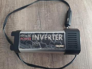 TRONIC 12V naar 220V Omvormer 150W (voor de klussenr) beschikbaar voor biedingen
