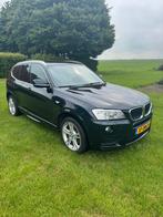 BMW X3 20D Xdrive Aut8 2013 Zwart, Auto's, BMW, 1995 cc, Zwart, Zwart, USB