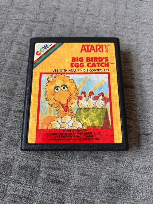 Atari 2600 Big bird egg catch, Spelcomputers en Games, Games | Atari, Gebruikt, Atari 2600, Vanaf 3 jaar, Ophalen of Verzenden