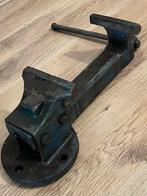 Antiek Oude bankschroef, Ophalen of Verzenden, Gebruikt