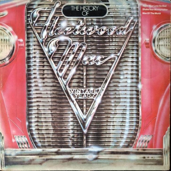 Fleetwood Mac: The history of Fleetwood Mac vintage years Lp, Cd's en Dvd's, Vinyl | Pop, Gebruikt, 1960 tot 1980, 12 inch, Ophalen of Verzenden