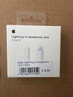Apple Lightning naar Koptelefoon Jack Adapter, Ophalen of Verzenden, Nieuw, Overige merken