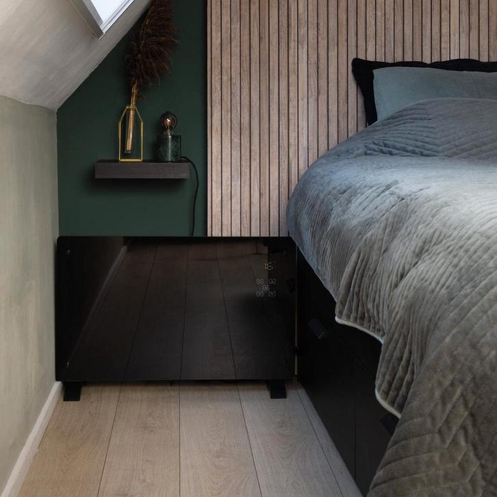 BluMill Elektrische Kachel 2000W - App / wifi, Doe-het-zelf en Verbouw, Verwarming en Radiatoren, Zo goed als nieuw, Kachel, 800 watt of meer