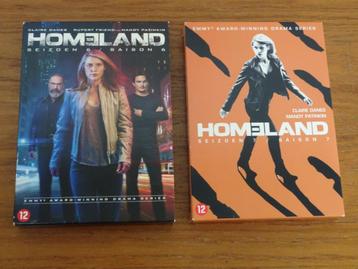 Homeland seizoen 6 en 7 dvd beschikbaar voor biedingen