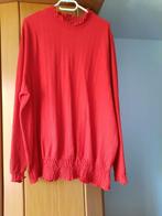 Te koop mooi rood dames shirt maat XXLmet lange mouw, Ophalen of Verzenden, Zo goed als nieuw, Rood, Shirt of Top
