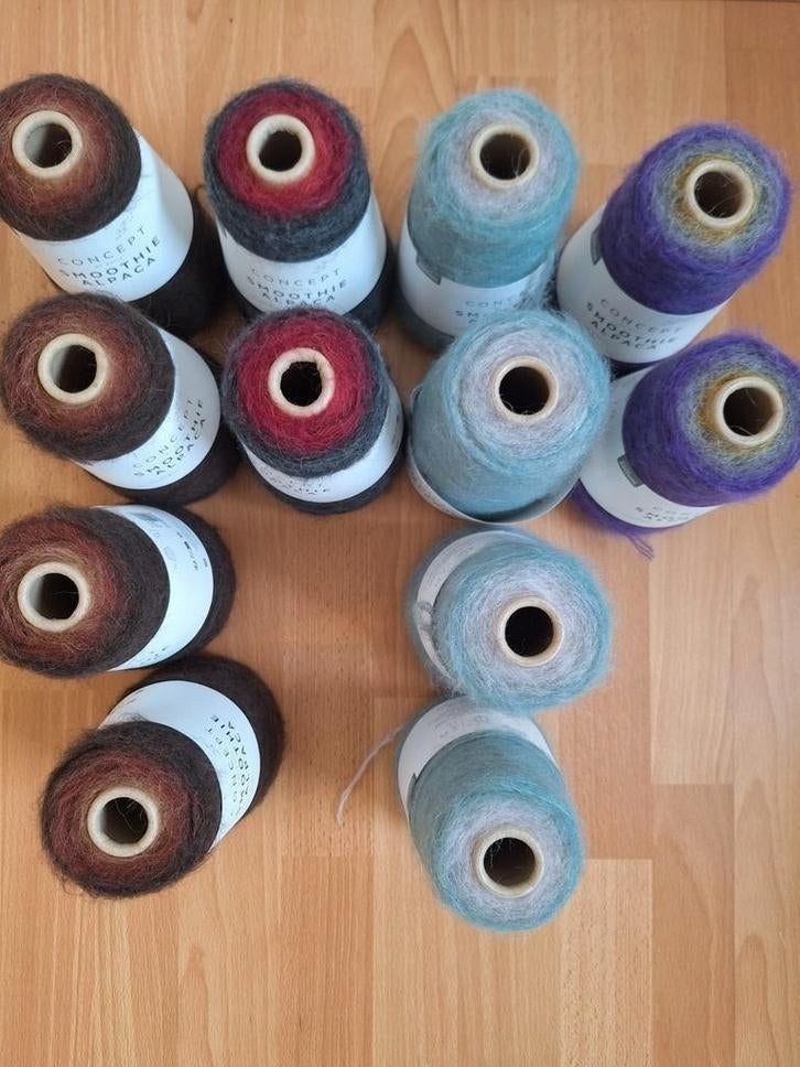 Katia Concept Smoothie Alpaca, Hobby en Vrije tijd, Breien en Haken, Ophalen of Verzenden, Zo goed als nieuw, Breien of Haken