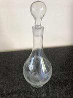 Kristal karaf karaaf antiek puntgaaf, Ophalen of Verzenden