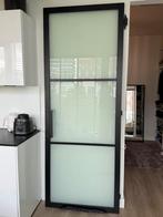 Hout binnendeur melkglas 230/88, 80 tot 100 cm, 215 cm of meer, Binnendeur, Ophalen of Verzenden