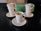 5 wedgwood koffiekopjes en schoteltjes conway, Huis en Inrichting, Keuken | Servies, Ophalen of Verzenden, Zo goed als nieuw, Wedgwood
