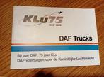 KLU 75 jaar 1913-1988 Daf Trucks 60 jaar - 75 jaar KLU, Ophalen of Verzenden, Zo goed als nieuw, Overige merken