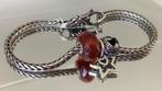 Trollbeads Kerst starters Armband, Sieraden, Tassen en Uiterlijk, Bedels, Ophalen of Verzenden, Nieuw, Zilver, Trollbeads