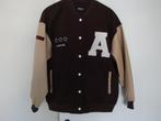 Bruin ONLY baseball jack met beige vegan leren mouwen Maat L, Only, Bruin, Maat 42/44 (L), Ophalen of Verzenden
