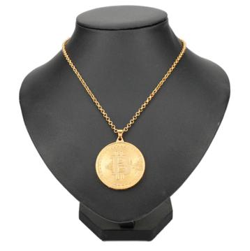 Bitcoin Ketting (BTC Cryptomunt Crypto Sieraad) beschikbaar voor biedingen