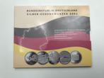 Duitsland Herdenkingsmunten 2002 5x 10 Euro Zilver, Postzegels en Munten, Munten | Europa | Euromunten, Setje, Zilver, Duitsland