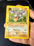 Aerodactyl 1st edition - Fossil 1/62, Hobby en Vrije tijd, Verzamelkaartspellen | Pokémon, Ophalen of Verzenden, Zo goed als nieuw