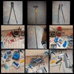 Divers gereedschap o.a. betonschaar, voorhamer, pijpenbuiger, Doe-het-zelf en Verbouw, Gereedschap | Handgereedschap, Ophalen