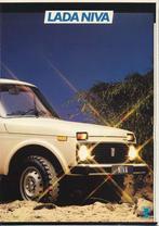 Folder Lada Niva 4x4 terreinwagen vaz 2121, Ophalen of Verzenden, Zo goed als nieuw, Overige merken