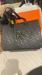 Karl Lagerfeld Tas Groot, Ophalen of Verzenden, Gebruikt, Zwart, Handtas