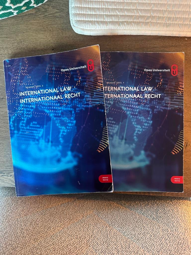 Internationaal Recht Open Universiteit Boeken, Boeken, Studieboeken en Cursussen, Ophalen of Verzenden, Alpha, Gelezen, WO