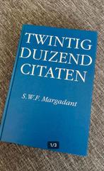 Twintigduizend citaten, Boeken, Ophalen of Verzenden, Zo goed als nieuw