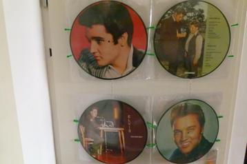 Verzameling unieke picture disk lp's ELVIS PRESLEY beschikbaar voor biedingen