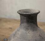 Stenen kruikje hals steen kruik potje stoer sober landelijk, Verzenden, Nieuw