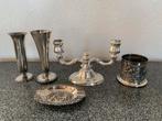 Vintage verzilverd 5 stuks, Ophalen of Verzenden