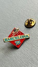 Wielrennen Pin Barcelona wielrennen  '92, Verzamelen, Speldjes, Pins en Buttons, Ophalen of Verzenden, Zo goed als nieuw, Speldje of Pin