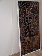 Vintage Glas in Lood Raam, Ophalen, Gebruikt, Onbekend, Onbekend