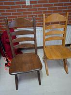 Houten stoelen set, Gebruikt, Bruin, Klassiek, Ophalen of Verzenden