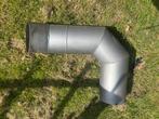 Haakse kachelpijp 180mm, Doe-het-zelf en Verbouw, Buizen en Afvoer, Ophalen, Overige materialen, Bochten, Gebruikt