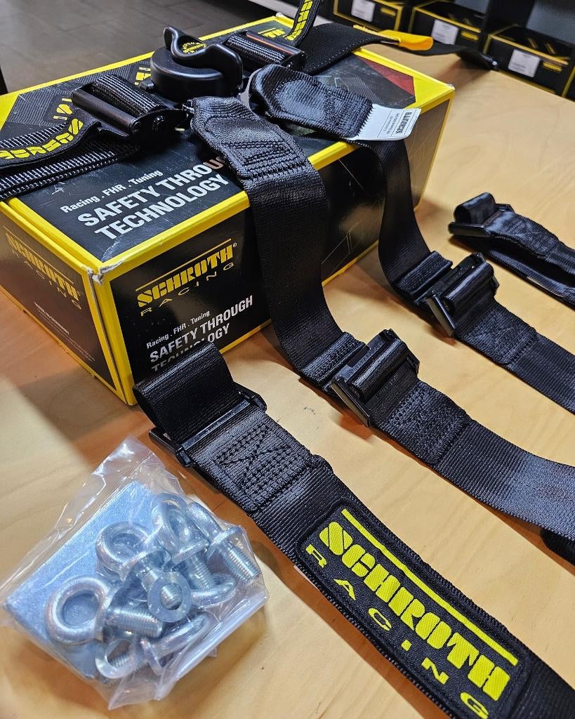 Schroth Enduro 2X2 Profi II gordel set racegordel FIA ASM, Auto diversen, Tuning en Styling, Ophalen of Verzenden