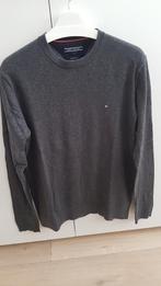 Tommy Hilfiger grijze trui maat L Cotton Silk., Ophalen, Gedragen, Grijs, Tommy Hilfiger