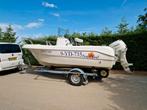 Pacific Craft 500 console boot, 50pk EFI en trailer, Watersport en Boten, Ophalen of Verzenden, Gebruikt, Motor en Techniek, Motorboot