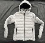 Wit/zilver gewatteerde jas Superdry maat US 6 / EU 38, Superdry, Ophalen of Verzenden, Zo goed als nieuw, Maat 36 (S)
