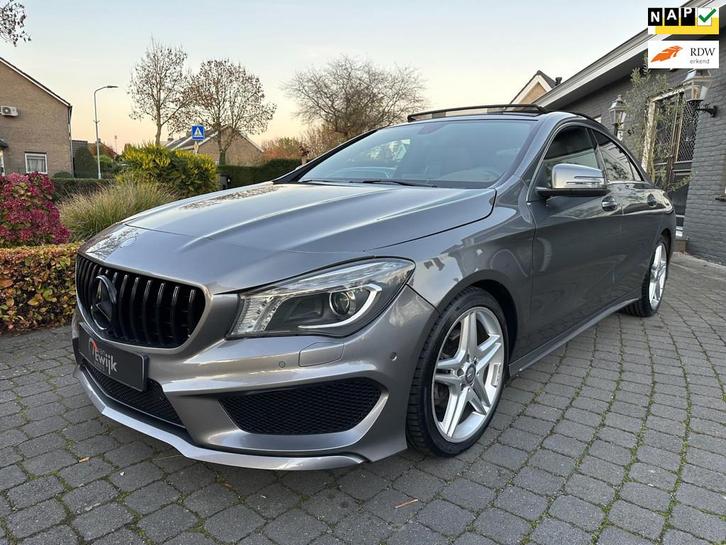 Mercedes-Benz CLA-klasse 200 AMG, Pano, Leder Org NL!, Auto's, Mercedes-Benz, Bedrijf, Te koop, CLA, ABS, Achteruitrijcamera, Airbags