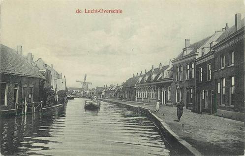 (388-070-009) de Lucht Overschie, Verzamelen, Ansichtkaarten | Nederland, Zuid-Holland, Verzenden