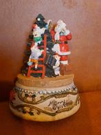 muziekdoos met kerstman en zn elfjes, Ophalen of Verzenden