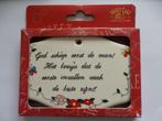 Sweet Lake Collection spreuk Spreukentegel Tegel met Magneet, Ophalen of Verzenden, Nieuw
