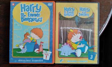 Harry en zijn emmer dinosauriërs deel 1 en 3, 2 dvds, origin beschikbaar voor biedingen